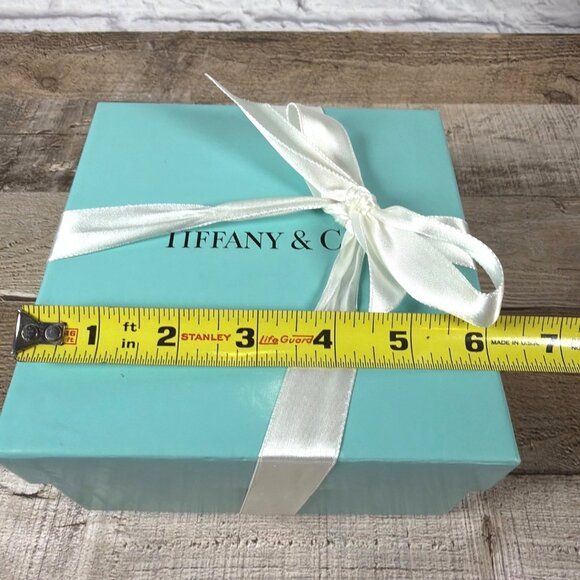 VTG Tiffany & Co France World Discovery Map Ceramic Trinket Box Dish Lid GIFT - Picture 13 of 16